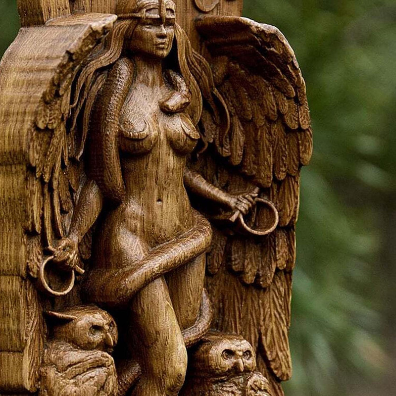 Goddess Statue Lilith Statue, Decorative Goddess Statues Gaia/Hecate/Lilith Godd gallery