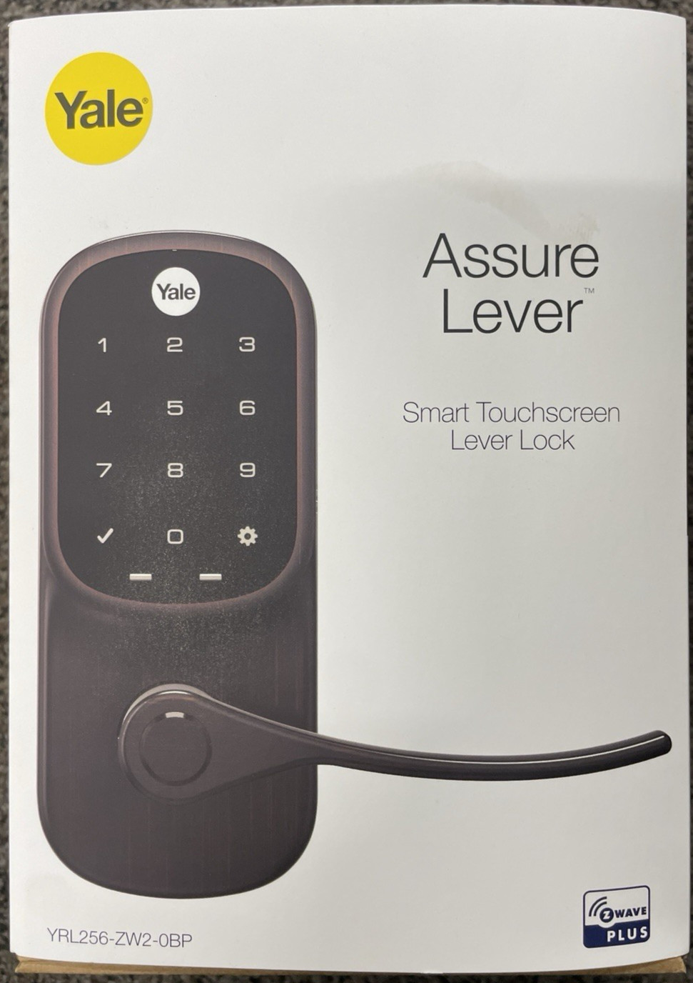 KEYLESS Yale YRL256-ZW2-0BP Touchscreen Z-Wave Plus USA Freq Bronze gallery