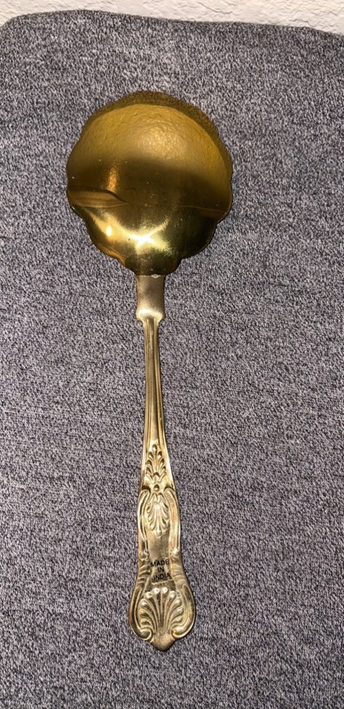 9 Solid Brass Ornate Serving Utensils gallery