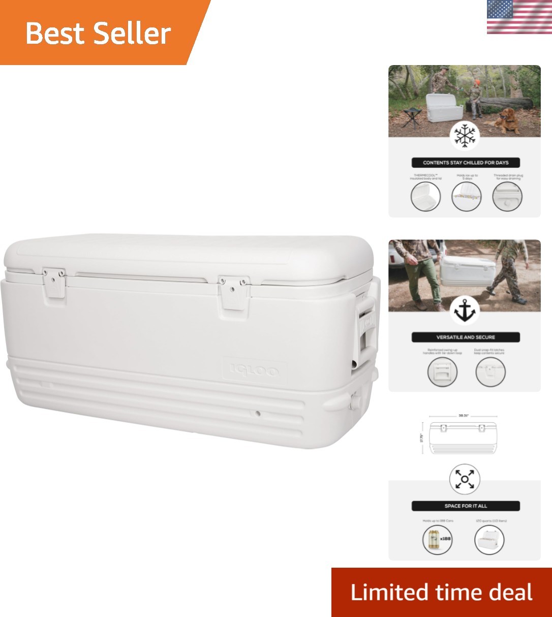 Hard Cooler | Polar & Party Bar Series | Insulated Ice Chests gallery