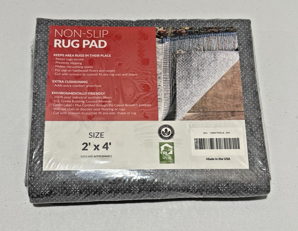 nuLOOM Recycled Eco Friendly Premium Non-Slip Rug Pad 2 X 4 gallery