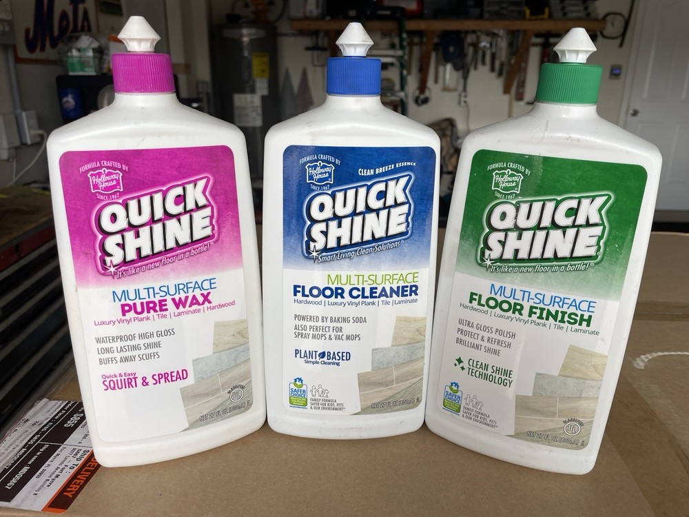 Holloway House Quick Shine Multi Surface Floor Cleaner,wax,Finish, 27 Oz