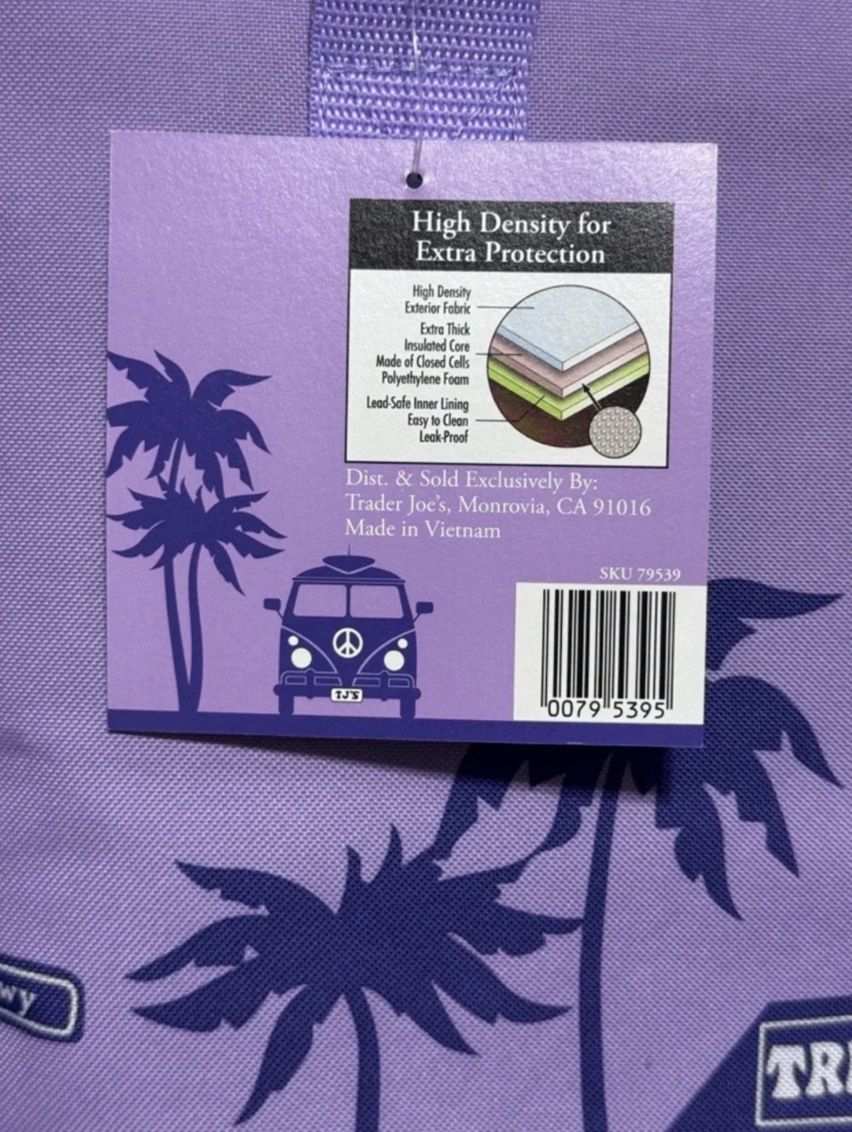 Trader Joe’s NEW SPRING 2026 RELEASE PURPLE RAIN Large Insulated Bag LIMITED gallery