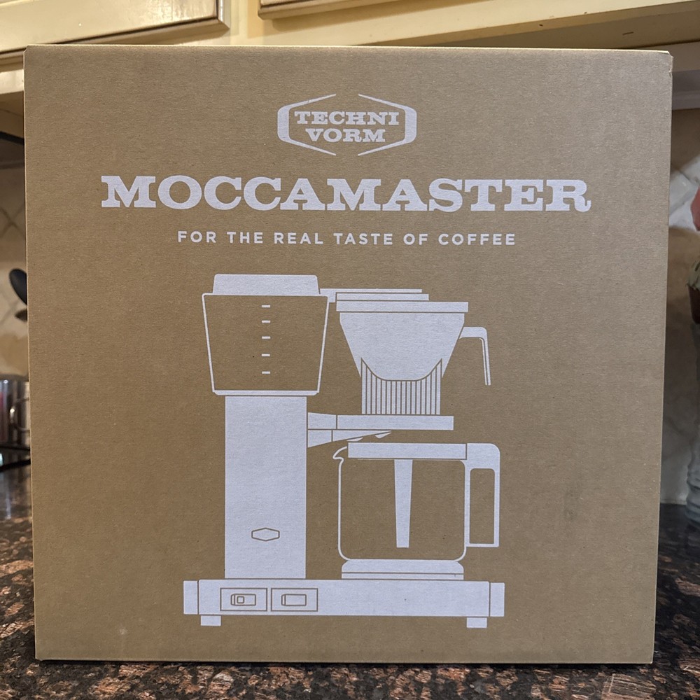 Technivorm Moccamaster Select Silver 10-Cup Coffee Maker 1.25L