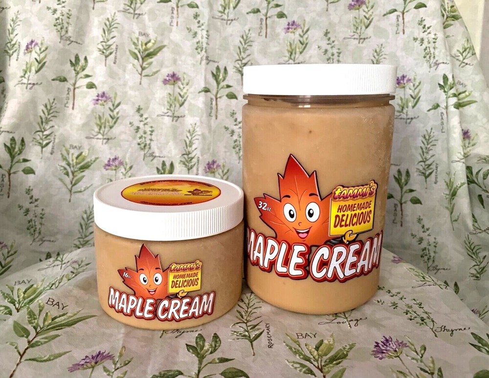 100% NY Pure Maple Cream Various Sizes 6oz,16oz, 20oz, 32oz (tammismaple)