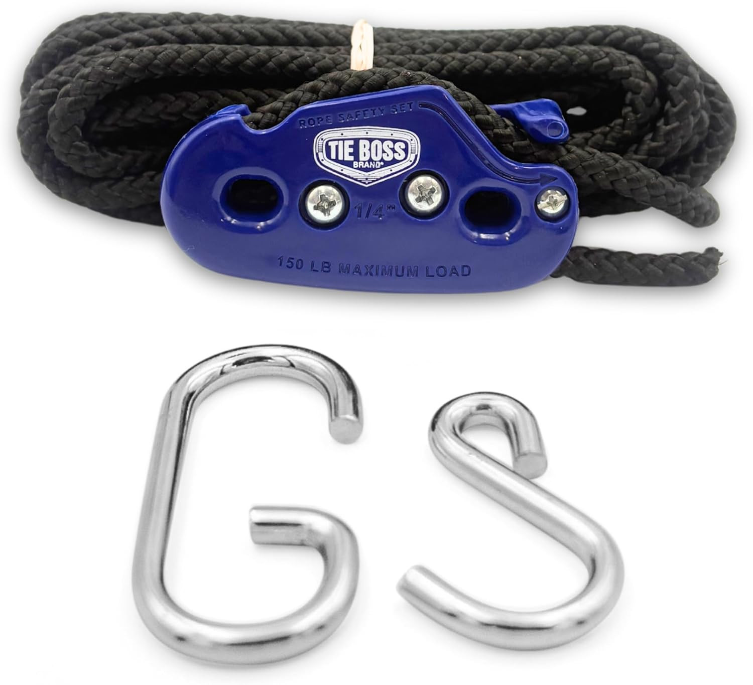 - 1/4 Inch, Medium Duty, (150 Lbs Working Load Limit), Weather Resistant, Tie Do gallery