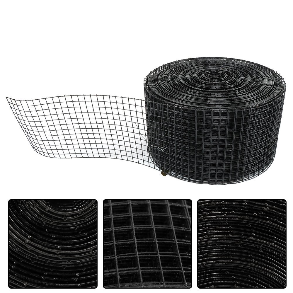 Hardware Cloth 6Inx98FT 1/2In PVC Vinyl Coated Chicken Rabbit Mesh Wire Fencing gallery