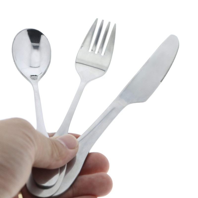 Mindful Eating Portion Control Flatware - for weight loss bariatric diet gallery