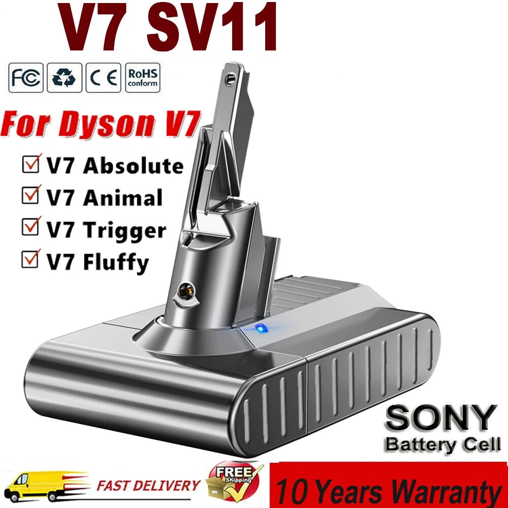6400mAh Replacement Battery For Dyson V7 SV11 V7 Motorhead V7 SV11 Animal Extra gallery