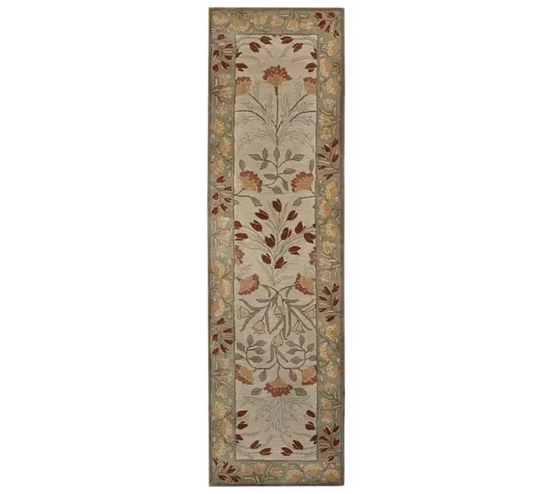 Multi Adeline Hand tufted floral wool area rug for home New home gift Home 8x10| gallery