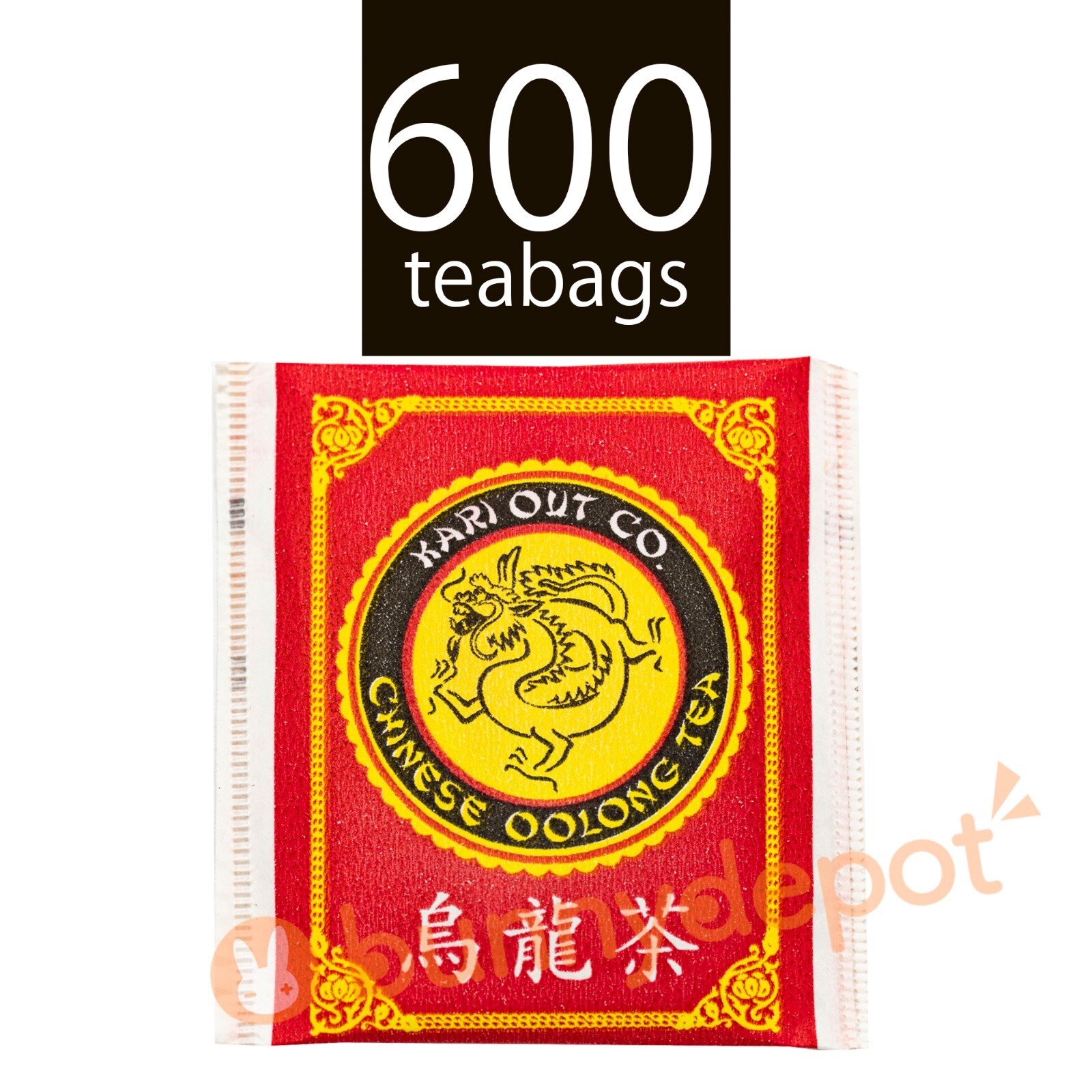 Kari Out Chinese Oolong Tea - 600 Teabags Red Packing / Bestseller in Chinatown gallery