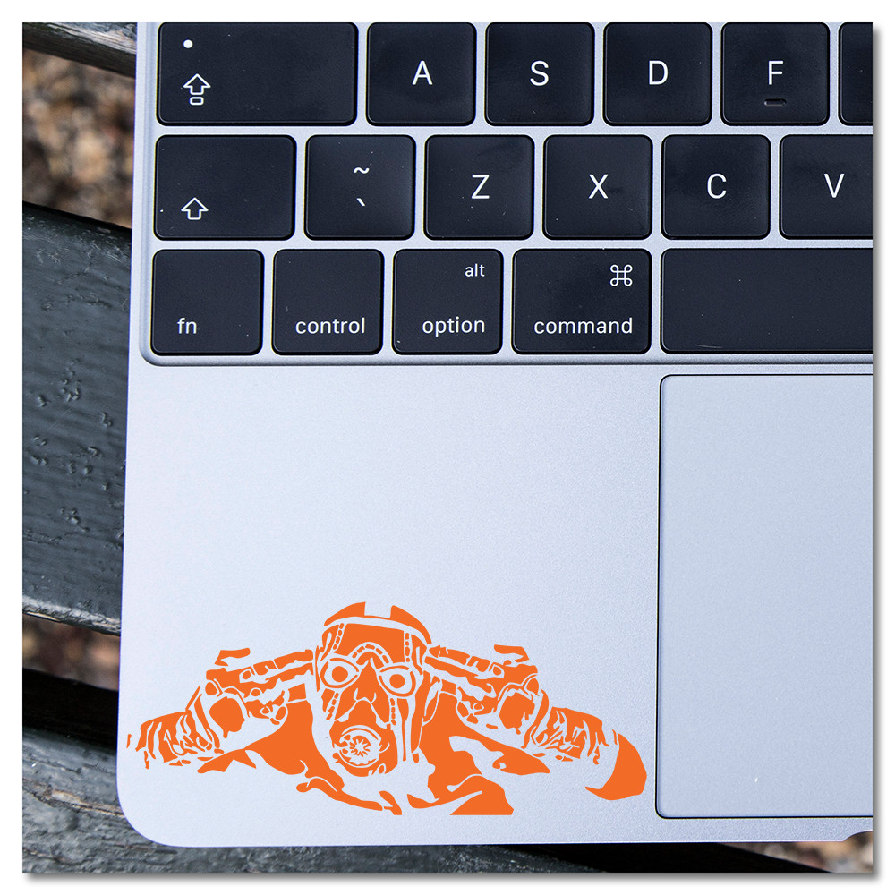6" Video Game Borderlands Psycho Vinyl Decal Sticker gallery