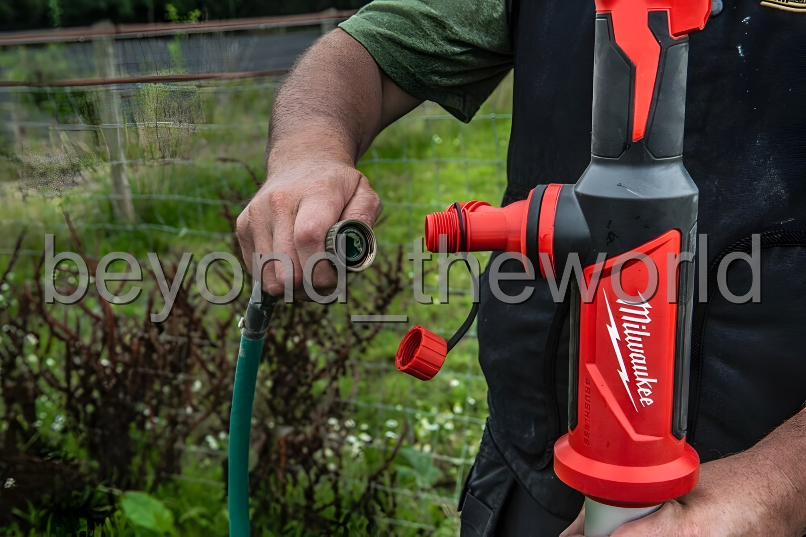 Milwaukee M18 BLSWP 18V Water Pump Stick Brushless Charging Bare Tool gallery
