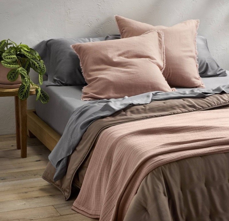 King 400 Thread Count Rayon from Bamboo Sheet Set Dark Gray - NEW gallery