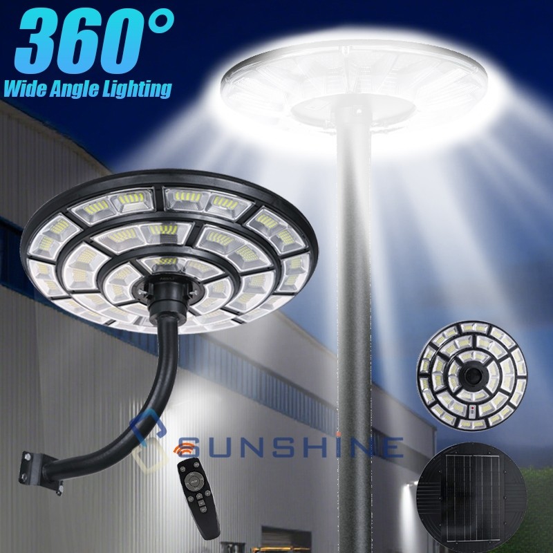 11000W Super Bright Commercial Solar Street Light Dusk to Dawn Outdoor Aluminium gallery