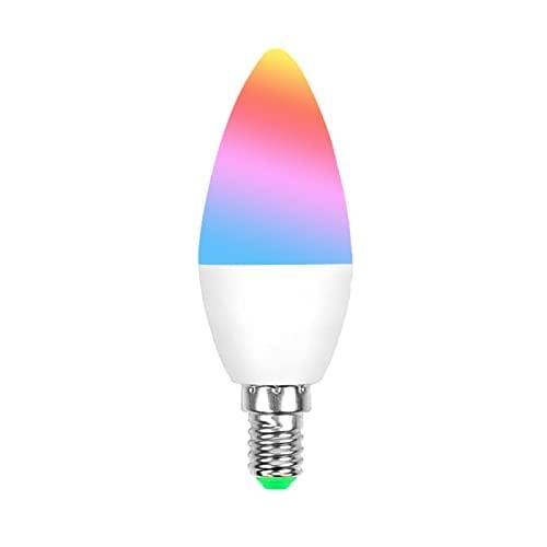 Zigbee E12 Smart RGBCW Candle Bulb 5W Compatible with Alexa, App and Voice Co... gallery