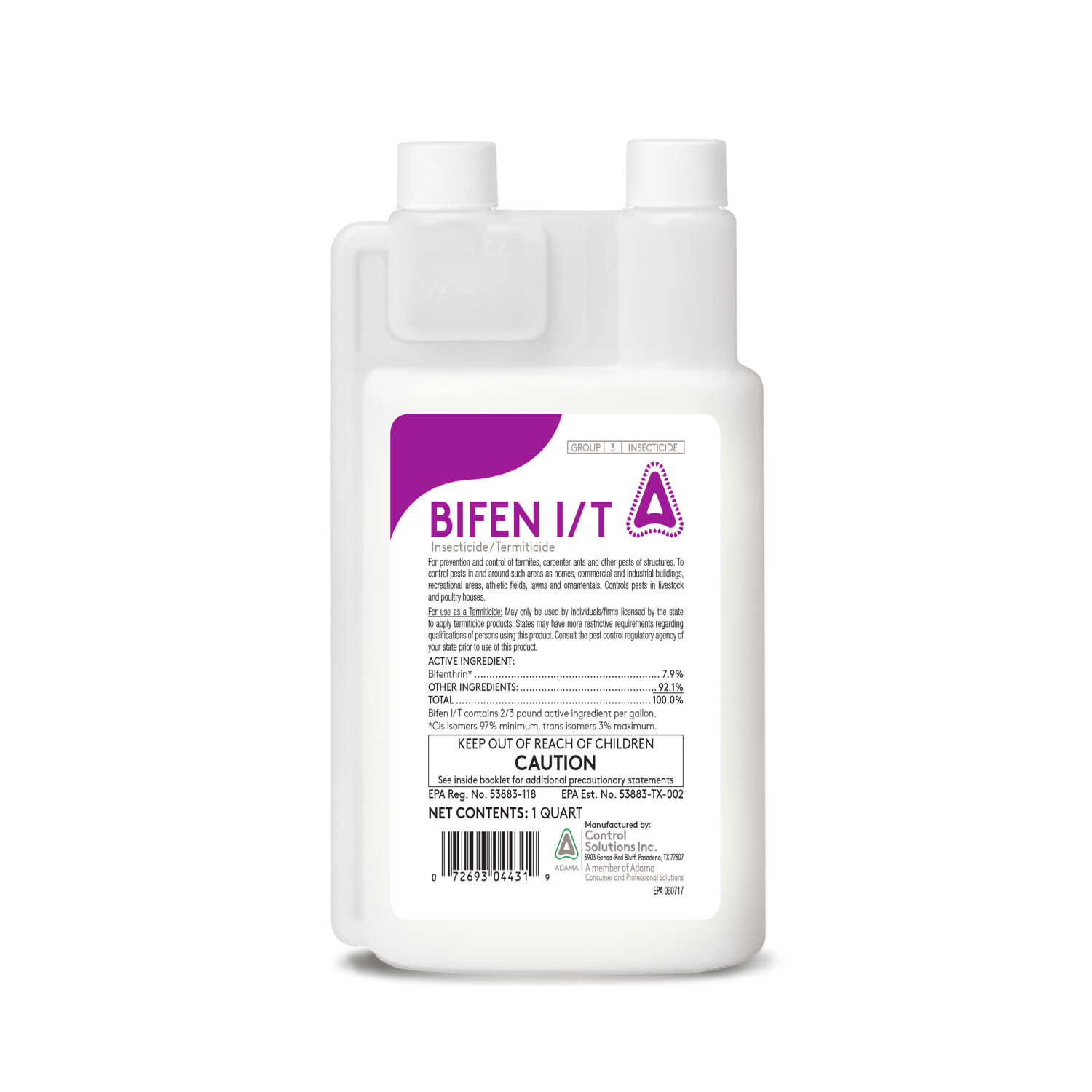 Bifen I/T Insecticide Termiticide 32 fl oz Bottle by Control Solutions Inc gallery