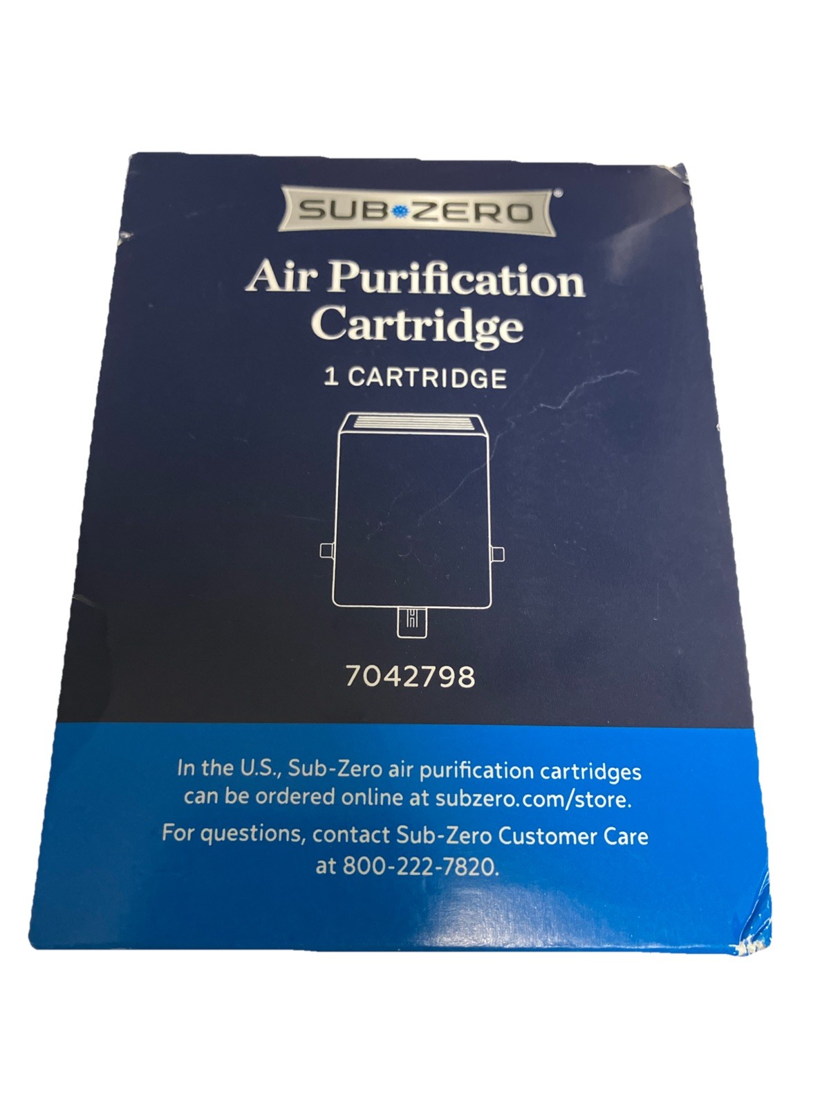 Sub-Zero 7042798 Air Purification Cartridge Filter Refrigerator Sealed NEW gallery