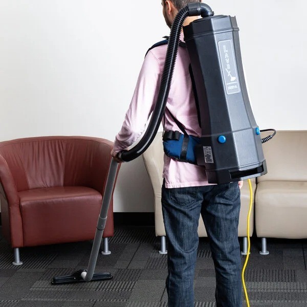 10 Qt Commercial Backpack Vacuum Cleaner Vac Powerful HEPA Filtration & Toolkit gallery