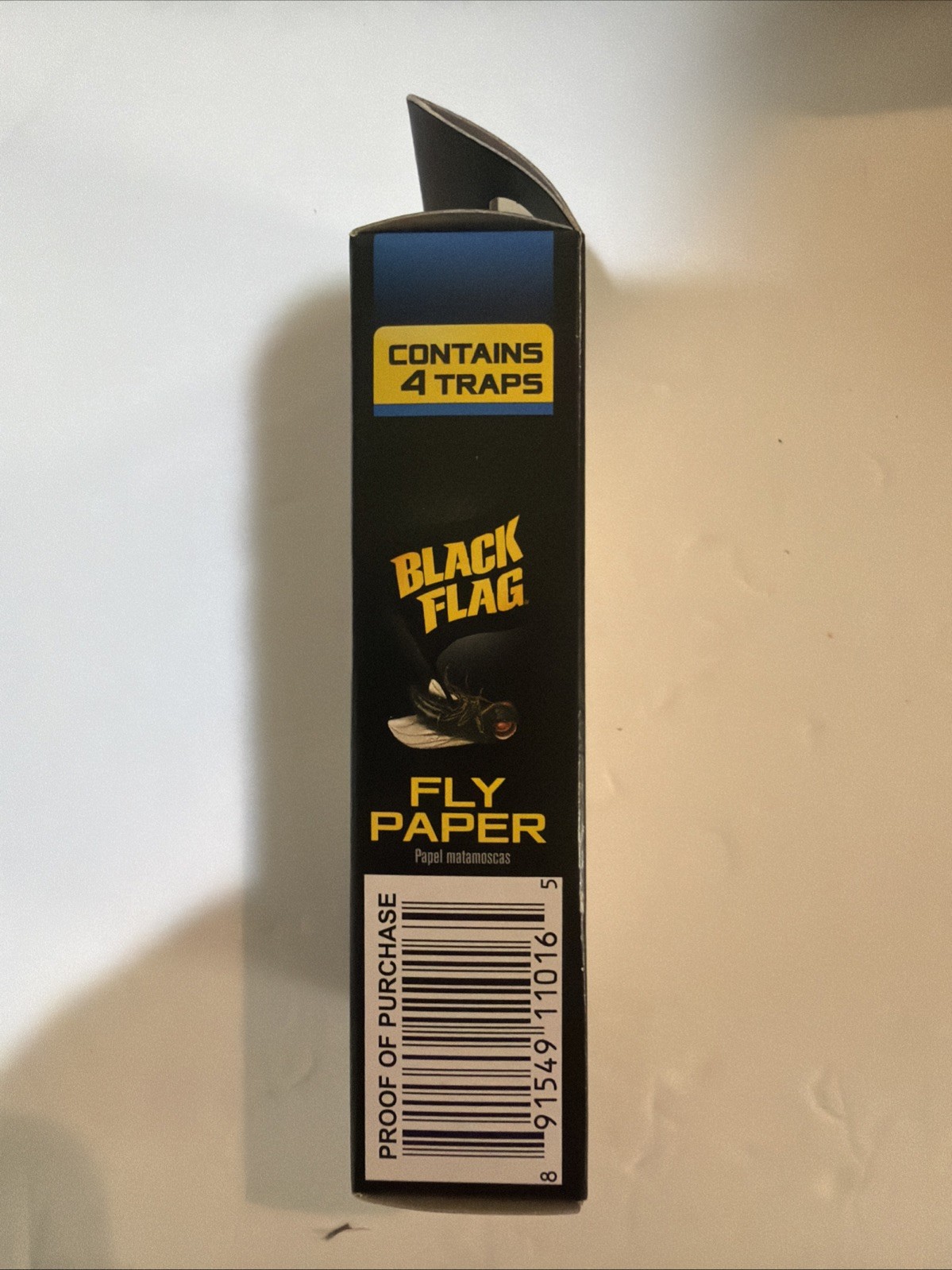 Black Flag HG-11016 Fly Paper Insect Trap, 4 Count gallery