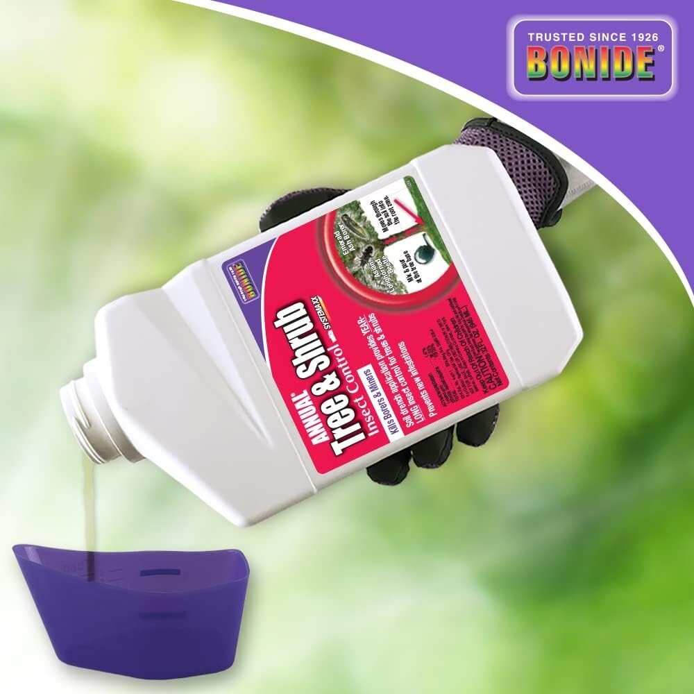 Bonide Annual Tree & Shrub Insect Control with Systemaxx, (32 oz Concentrate) gallery