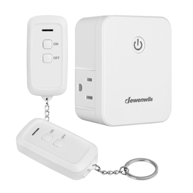 DEWENWILS Remote Control Outlet with 2 Remotes, Remotely Turn on/off Light gallery