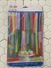 321 Party! Rainbow Fringe Backdrop Kit 54 12Ft Plastic Strands & 8ft of Twine gallery