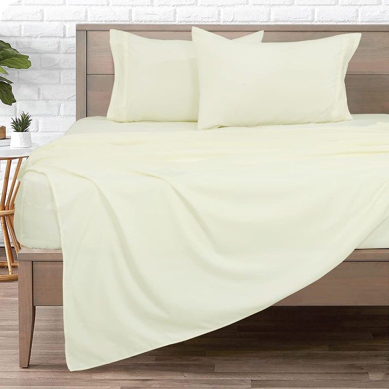 Deep Pocket Extra Soft Queen Hotel Luxury Bed Sheets 4 Piece Set 2500 series gallery