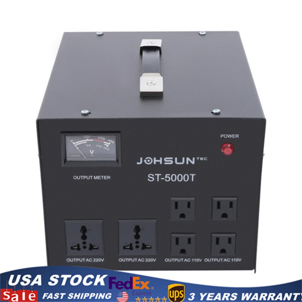 5000W Step Up/Down Transformer Regulator/Stabilizer 120V-220V 220V-110V Voltage gallery