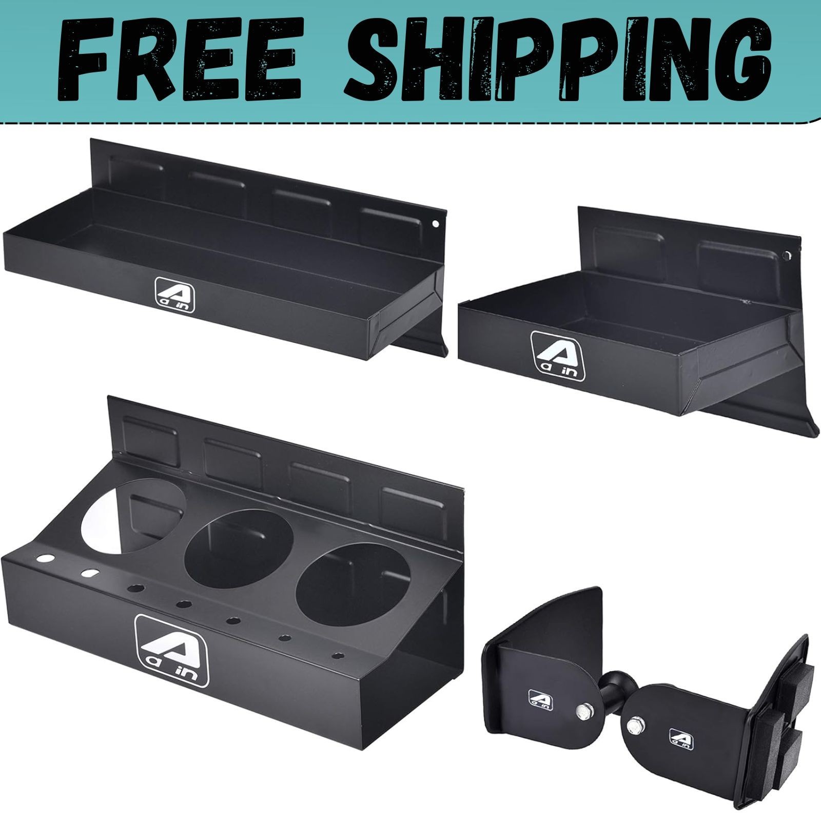 Magnetic Toolbox Tray Set, Tool Box Holder Accessories for Tool Organizer,Garage gallery