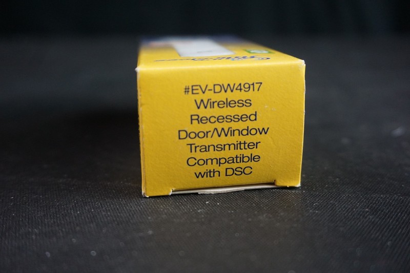 DSC EV-DW4917 Wireless Recessed Door/Window Sensor Secure Wireless 433 MHz NEW gallery