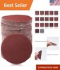 100pcs Sanding Discs 3 Inch Sandpaper 80 Grit Hook and Loop Sanding Discs for... gallery