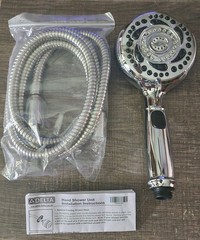 MISSING MOUNT Delta 7-Spray Wall Mount Handheld Shower Head 1.8 GPM Chrome 75704
