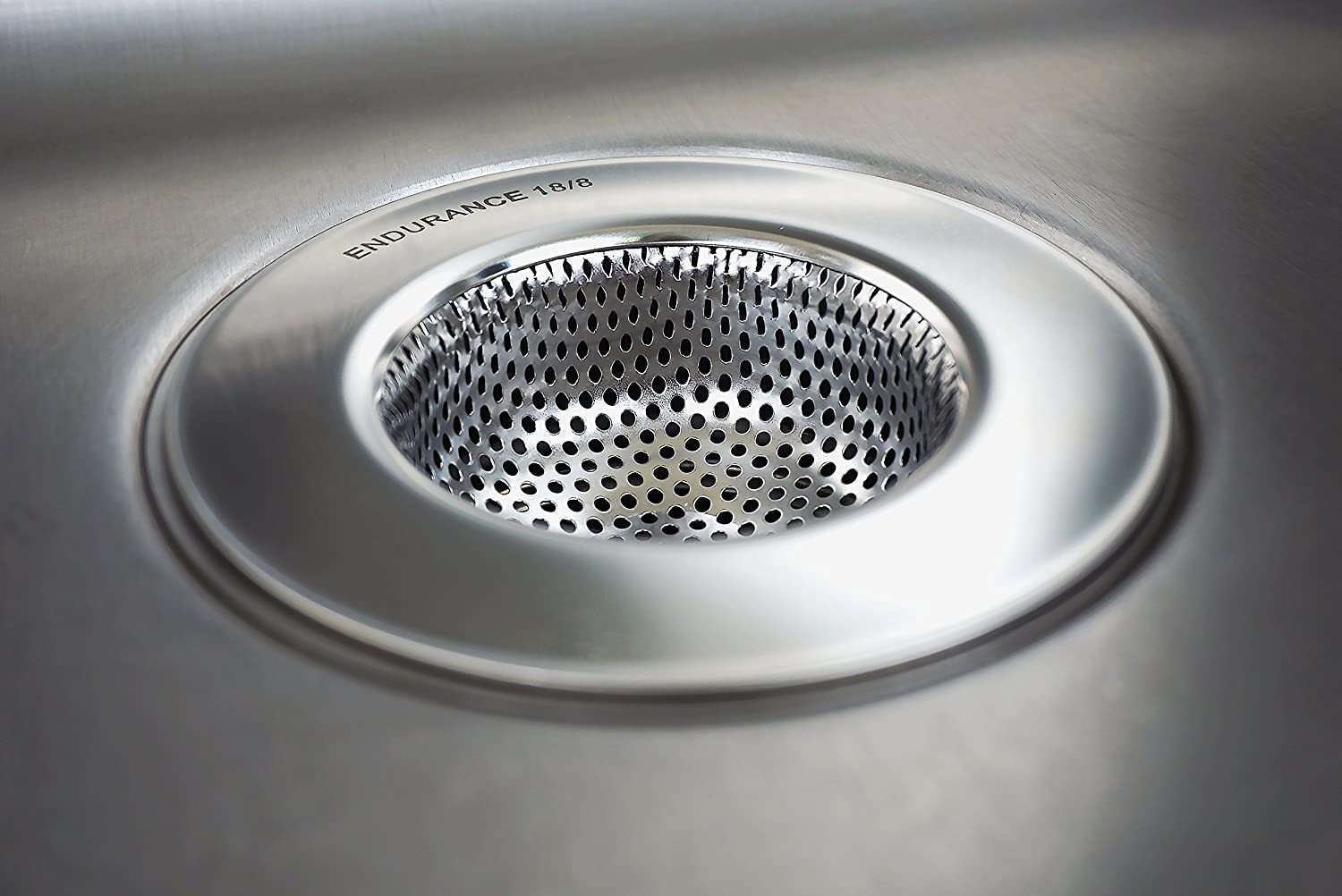 RSVP INTERNATIONAL Endurance Stainless Steel Sink Strainer - Traps Food Scraps gallery