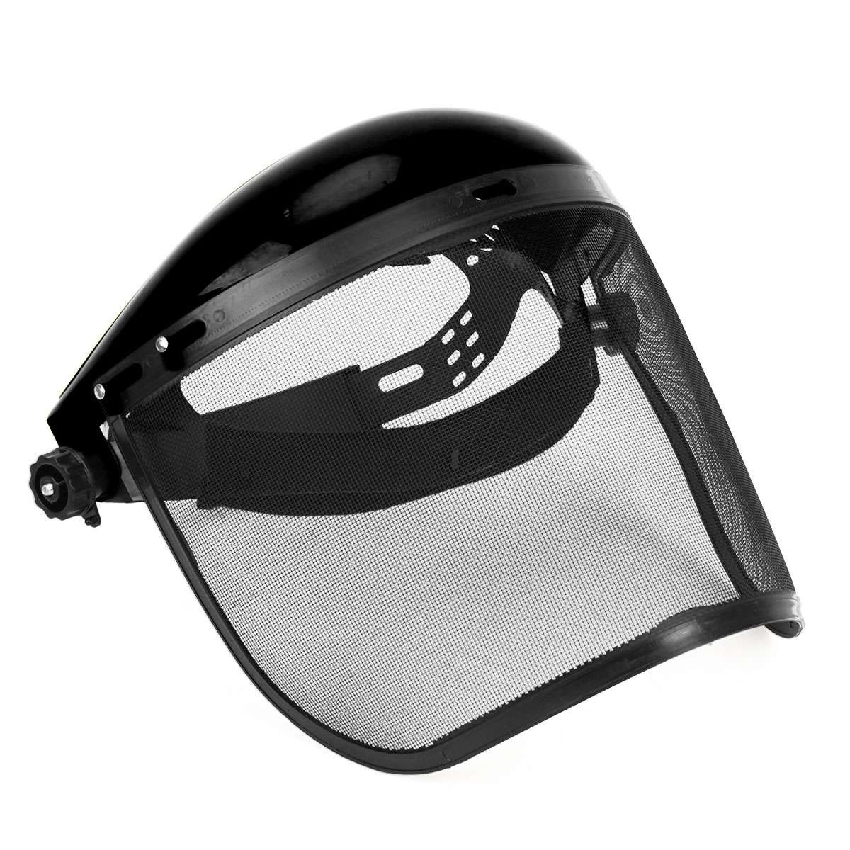 Farm Garden Mowing Protection Mesh Face Shield Protective Mask Safety Helmet 11" gallery
