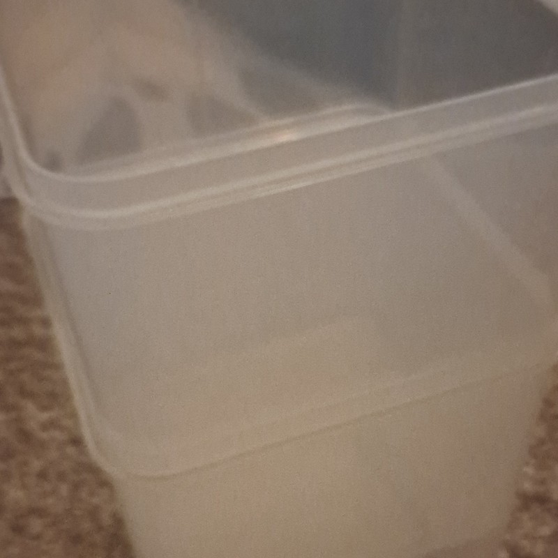 Clear Plastic Rectangular Storage Container Set, 2 Pack, Snap Lids, Stackable gallery