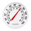 AcuRite Indoor Outdoor Thermometer, 12.5 in Wall Mount with Large Black Numbers gallery
