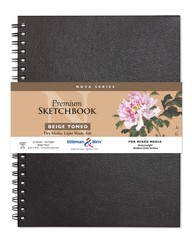 Stillman & Birn Nova Series – Wirebound Sketchbook – Portrait 9 x 12 – 150gsm