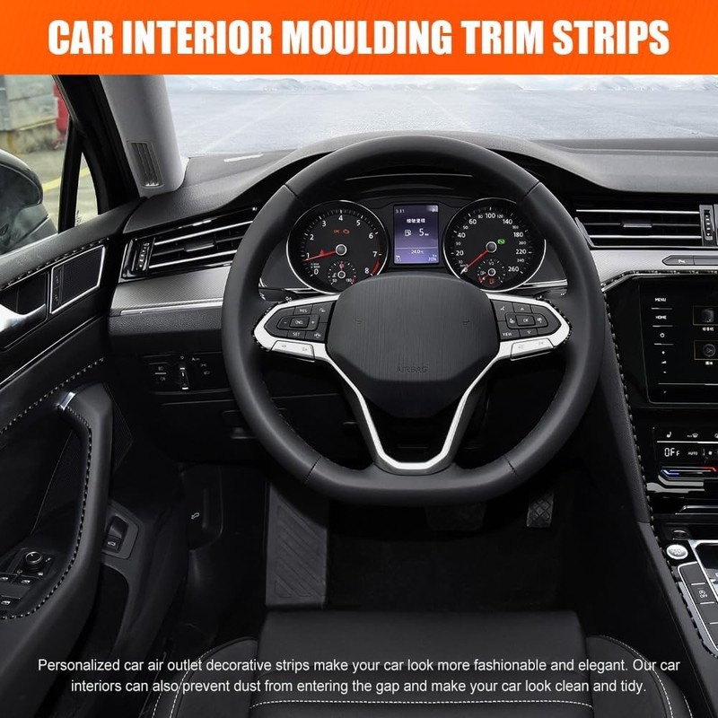 Universal 33ft/10M Carbon Electroplating Interior Trim Str Color: Carbon fiber gallery