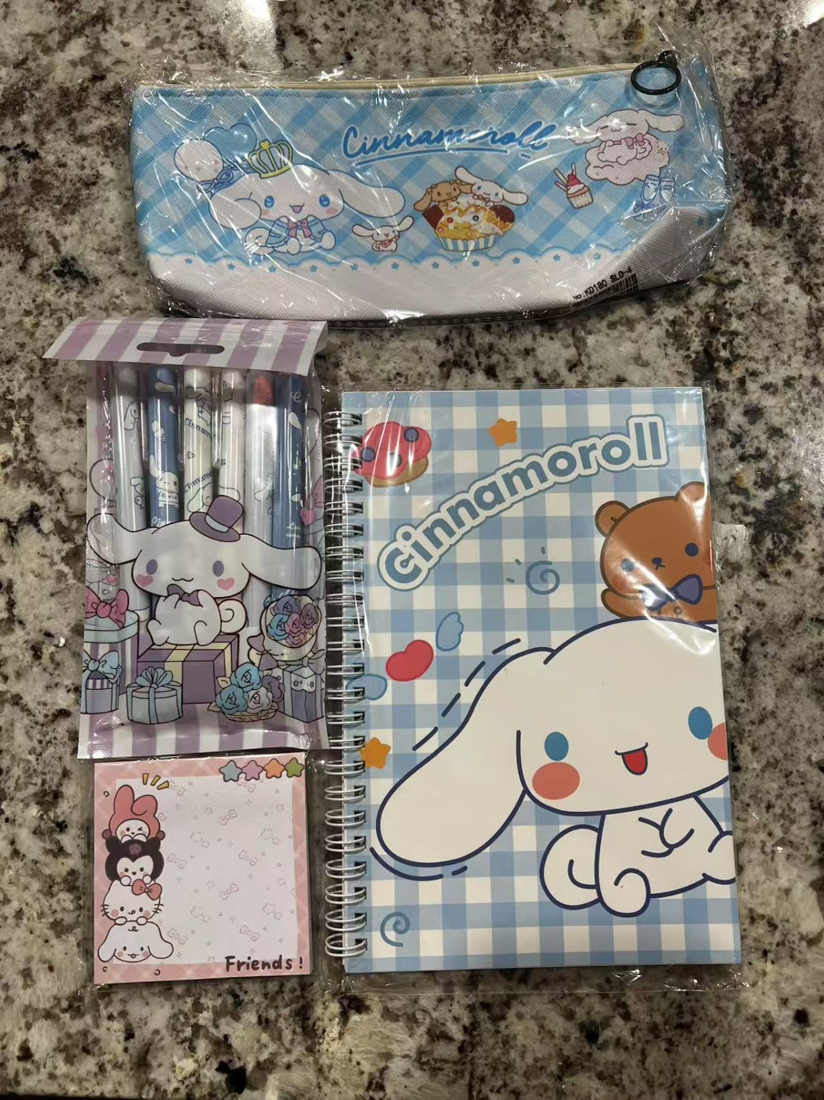 School Supplies Set,Cinnamoroll notebook,writing set, Pen gallery