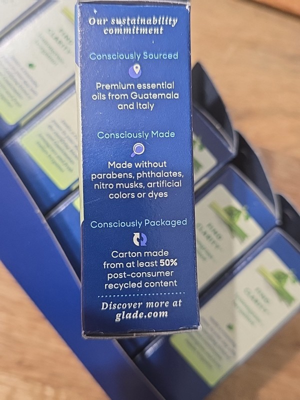 Quantity=8! Glade Aromatherapy Cool Mist Oil Diffuser Refill Lemongrass Bergamot gallery