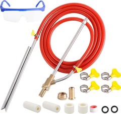 Pressure Washer Sandblasting Kit 5000 PSI Wet Abrasive Sandblaster Attachment wi