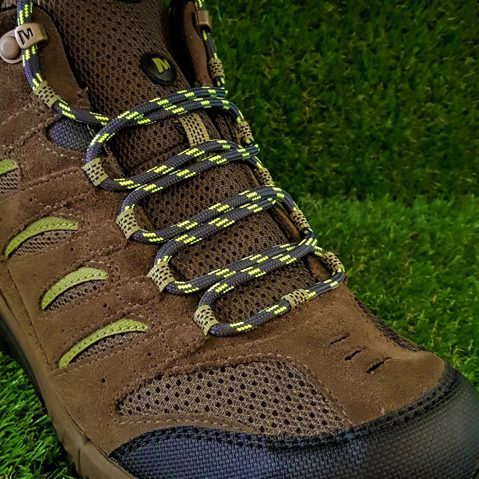 Fabmania® Laces 4mm Strong Round Work Walking Hiking Boot Laces 110 cm gallery