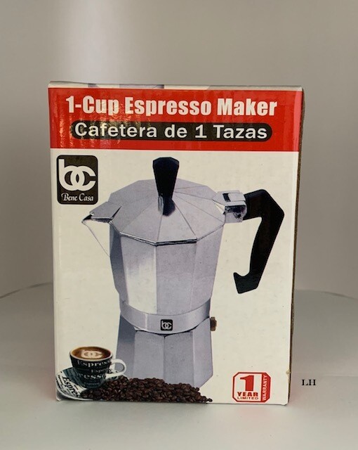 Bene Casa 1 Cup Espresso Maker- Cafetera de 1 Taza gallery