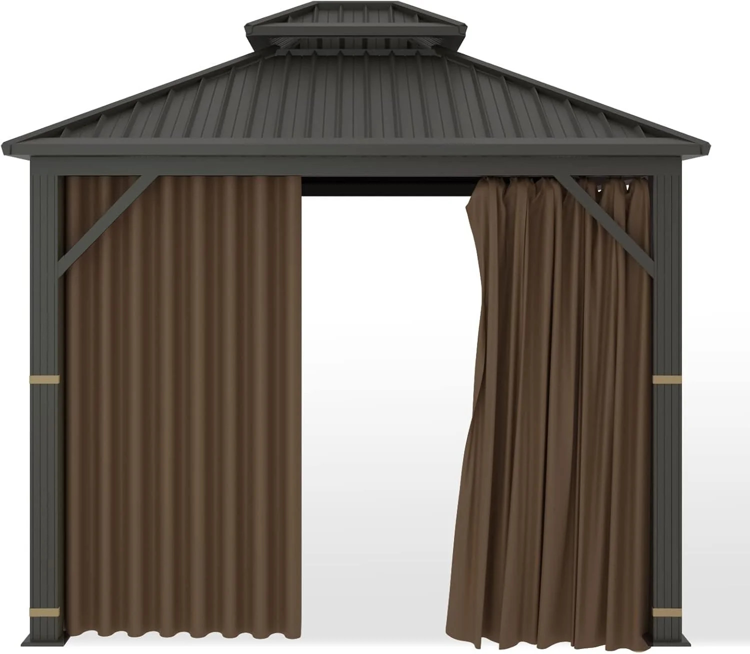 10 FT x 12 FT Gazebo Universal Replacement Privacy Curtain Side Panel Set gallery
