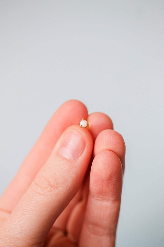 Opal Gem Flat Back gallery