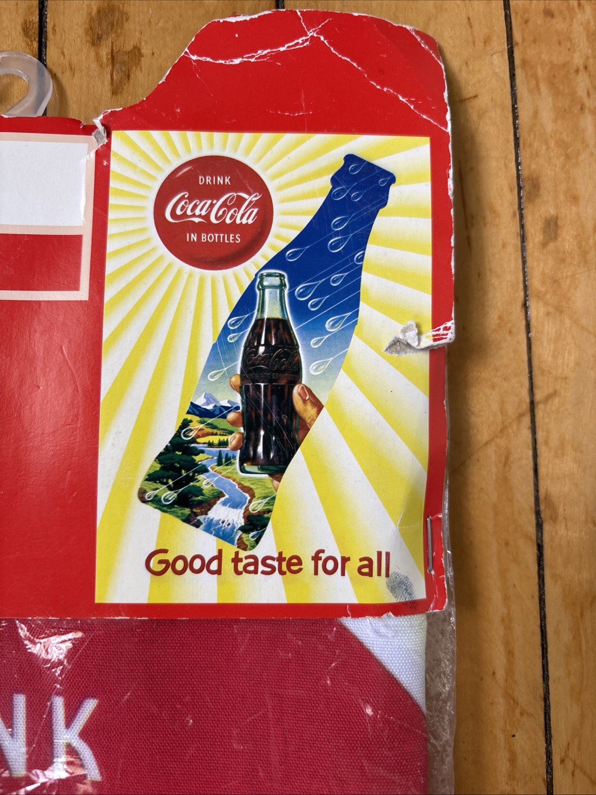 Coca Cola Decorative Flag 30"x43" Good Taste For All 2010 Weather Resistant gallery