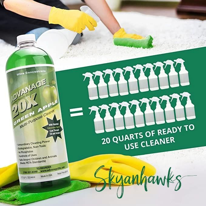 USAdvanage 20X Degreaser Household Cleaner Concentrate Refill, 32 oz Citrus gallery