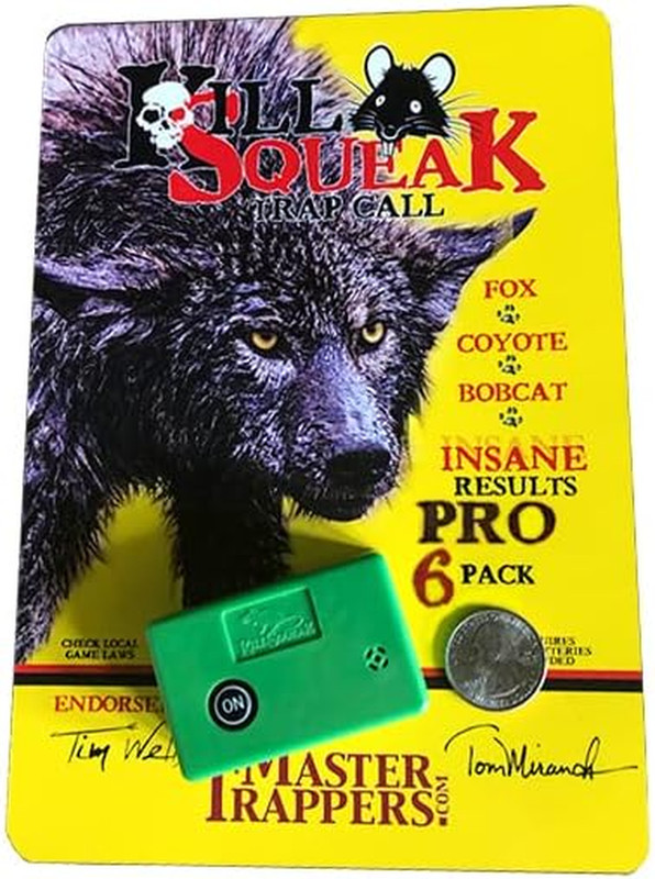 Kill Squeak Trap Bait Digital Caller - Battery Powered Predator Attractor - 6 P gallery