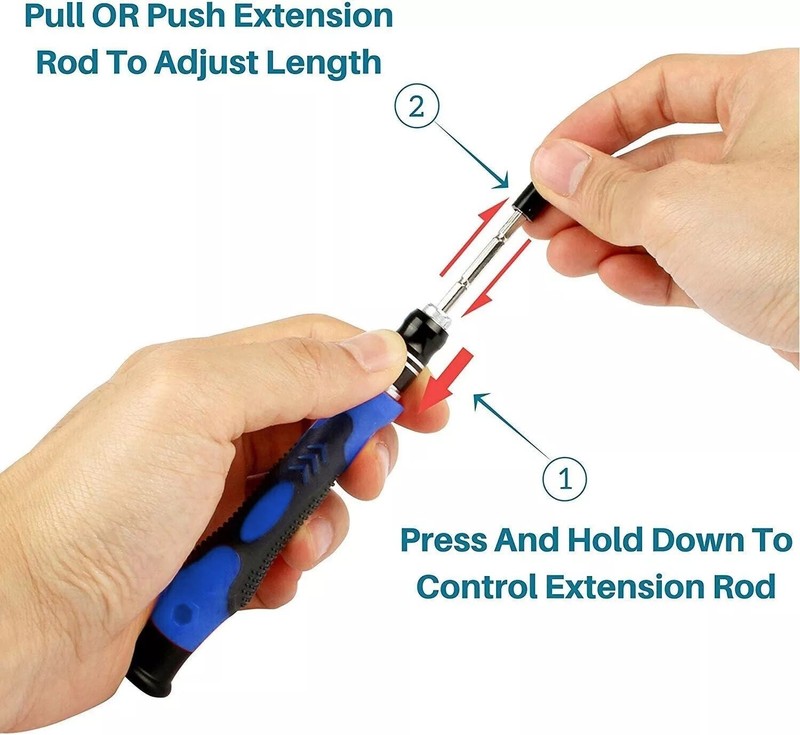 63 in 1 Precision Screwdriver Set Computer Repair Tool Kit Magnetic Bit gallery